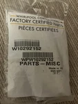 W10292152 Whirlpool Dishwasher Hardware Kit. Fixed Price $19.99.