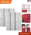 Bags Replacement Set For Nutone Central Vacuums 6 Pack Fit CV-350. Fixed Price $32.00.