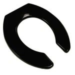 Bemis Mayfair 1955CT 047 Elongated Black Commercial Open Front Toilet Seat. Fixed Price $44.99.