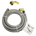 Hqrp Stainless Steel Dishwasher Fill Hose 6-FOOT Burst Proof Water Supply Line. Fixed Price $11.95.