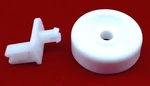WD12X10267, Dishwasher Rack Roller Replaces Ge, Hotpoint. Fixed Price $6.13.