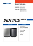 Samsung DW80K7050UG/AA DW80K7050US Service Repair Manual Paper & Pdf. Fixed Price $27.99.