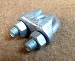 Nos National Builders Hardware 3230 Rope Clamp 5/16" Zinc Plated - Lot Of 100. Fixed Price $45.00.