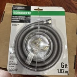 Everbilt Ft. Dishwasher Installation Kit W/braided Adapters 1004 061 080 New. Fixed Price $12.99.