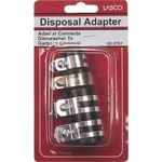 Lasco 02-3751 Black Rubber Dishwasher/disposal Drain Hose Connector With Clamps. Fixed Price $8.00.