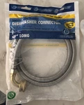 Everflow Stainless Steel Dishwasher Connector Braided 48" #28748-NL. Fixed Price $25.00.