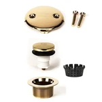 Waterworks PF0971-PB Toe Touch (tip Foot Act.) Bath Tub Drain Assly.... Fixed Price $47.04.