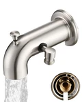 Localand Tub Spout With Diverter Bathroom Shower Fixture Brushed Nickel. Fixed Price $53.63.