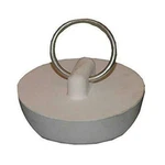 Lasco Hollow Stopper In. White Sink Drain Model #02-3217. Fixed Price $6.00.