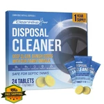 Cleanhike Garbage Disposal Cleaner Deodorizer Tablets 24 Pack Lemon Foam. Fixed Price $20.00.