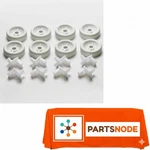33762711-MA For Magic Chef Dishwasher Lower Rack Roller Wheel Set Of 8 NR1204. Fixed Price $32.68.