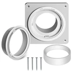 Senshare Dryer Vent Connector Kit, Wall Plate With Quick No Hoses. Fixed Price $20.41.