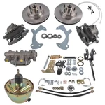 Front Disc Brake Conversion Kit Manual Master Cylinder 1957-72 Ford Galaxie. Fixed Price $628.00.