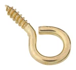 National Hardware N119-289 Solid Brass Wire Large Screw Eye #10 X 1-3/8 In.. Fixed Price $8.11.