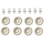 New Genuine Oem Dishwasher Dishrack Roller And Stud Kit WD35X21038. Fixed Price $26.99.
