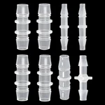 Plastic Hose Barb Fittings Adapter Set For Air, Water, And Fuel - 8 Pieces. Fixed Price $15.99.