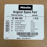 Miele 10494493 Lower Rear Section Unterteil Hinten Genuine Original Spare Part. Fixed Price $169.00.