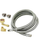 New-eastman 3/8 Stainless Steel Universal Dishwasher Connector Hose #0012253. Fixed Price $20.75.