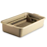 Vollrath 52827 24-1/16 X 13-1/2 Half Rack And Tub Flatware Soak System. Fixed Price $93.95.