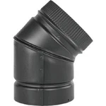 (1)-SELKIRK Vp Pellet Pipe 3" X 3-7/16" 45 Deg Stove Elbow 243216B. Fixed Price $83.89.
