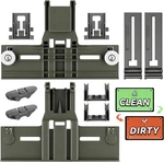 Upgraded W10350375 Dishwasher Top Rack Adjuster Parts For Whirlpool WDT730PAHZ0. Fixed Price $34.44.