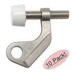 *10 Pack* Designers Impressions Satin Nickel Door Guard Hinge Stop #8337. Fixed Price $21.99.
