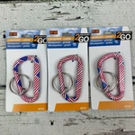 Hy-ko 3-PACK American Flag Large Carabiner Keychain Clip Aluminum KC312 New. Fixed Price $9.99.