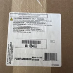 Whirlpool W11084657 Oem Dishwasher Pump And Motor Assembly. Fixed Price $70.00.