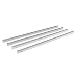 Bl Tezeit Galvanized Steel Gear Rack 8MM Thickness 3.28FT 4 Pieces Includin. Fixed Price $78.63.