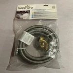 Kenmore 11000 Universal Dishwasher Connector Braided Stainless Steel Brass Elbow. Fixed Price $12.49.