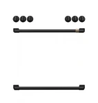 Cafe 44IN. Range Kit Flat Black 6 Knobs 2 Handles. Fixed Price $398.99.