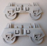 Used Whirlpool & Other Brands Dishwasher Part: X Lower Rack Roller Wheel (t 2). Fixed Price $8.47.