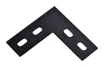 National Hardware N351-504 Black Carbon Steel 4-HOLES Corner Plate 4.5HX1.5W In.. Fixed Price $17.85.