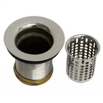 Junior Bar/laundry Sink Drain Assembly With Removable Strainer Basket, Polished. Fixed Price $24.10.