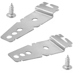 Dishwasher Mounting Bracket Pack Under Counter Metal Clips With Screws 8269145. Fixed Price $9.99.