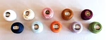 Lot Of 10 Dmc #8 Coton/cotton Perle Thread Gram Balls - Mostly New. Fixed Price $24.00.