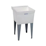 Mustee 19F Utilatub Laundry Floor Mount, 24-INCH X 20-INCH, White. Fixed Price $130.15.