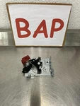 Bosch Electric Range Left Side Door Shock Absorber Assembly 12036206 HIS8055U. Fixed Price $129.95.
