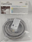 Kenmore Universal Dishwasher Connector Braided Stainless Steeel Brass Elbow New. Fixed Price $19.97.
