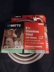 Watts 8 Ft. Stainless Steel Dishwasher Connector Kit New 366954. Fixed Price $15.00.