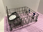 Comfee CDC17P0AWW 5L Portable Countertop Dishwasher Drawer Basket Only. Fixed Price $65.00.