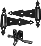 National Hardware N243-899 Black Steel Surface Doors Gate Kit In.. Fixed Price $32.62.