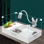 Turtle Tank Aquarium, Terrapin Lake With Water Pump For Pet Repti.... Fixed Price $47.75.
