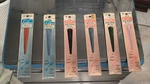 Coats & Clark Metal Zippers Lot Of 6 Different Sizes Colors - 12 4 22 Vtg. Fixed Price $9.90.