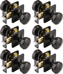 Starpy 6 Pack Door Knob With Lock For Bathroom And Bedroom,interior Privacy. Fixed Price $30.99.
