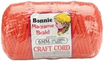 Pepperell Bonnie Macrame Craft Cord 6MMX100YD-ORANGE. Fixed Price $18.82.
