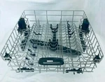 Clean Kitchenaid Whirlpool Dishwasher Upper Top Rack W10056270 W10728863. Fixed Price $141.18.