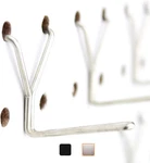 Stainless Steel Pegboard Hooks 50-PACK 1" Will Not Fall Out, Fits Any. Fixed Price $15.94.