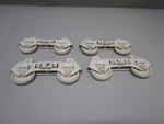 Whirlpool Dishwasher Roller / Wheel, Gray (set Of 4) 8268713 8268822 Asmn. Fixed Price $16.95.