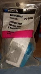 Watts PL-3011 Stop Valve, 1/4 In Connection, Compression, 150 Psi Pressure, Manu. Fixed Price $12.00.